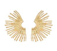 Boucles d'oreilles tendance en forme de demi-cercle - En alliage - Pour une fête quotidienne ou un usage quotidien, taille unique, Comme décrit, Comme décrit.