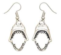 Boucles D'oreilles Uniques Célébration Halloween en Métal Argenté