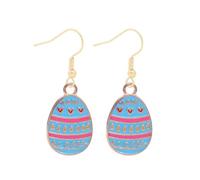 Boucles d'oreilles uniques en forme de lapin et carotte pour Pâques, fabriquées en alliage, confortables pour un usage quotidien, accessoires de Pâques pour femme, taille unique, comme décrit