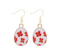 Boucles d'oreilles uniques en forme de lapins et de carottes pour les fêtes de Pâques en alliage assurant un confort quotidien pour femme Accessoires de Pâques, One Size, Comme décrit, Comme décrit.
