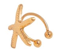 Boucles d'oreilles uniques en forme d'étoile de mer confortables pour un usage quotidien ou des occasions spéciales - Boucles d'oreilles contemporaines audacieuses pour femmes élégantes