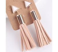 Boucles d'oreilles Vintage Tassel-Brown KP2486