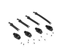 Boucles et Sangles Acerbis X-Team Noires Noir