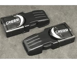 Boucles Fast Pour Palmes A Equilibrage Neuf Du Cressi Emballage En Blister 2 PC