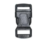 Boucles lat rales noires West Coast Paracord pour bracelets, porte-cl s, cordons et plus (1/2 pouce, lot de 100)