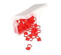 Boucles Marqueurs Tricot Socks 3cm Plastic Boucles Marqueurs(50pcs hearts) | Plastique , coeur 2cm, idéal pour pulls, chaussettes, projets DIY tricot