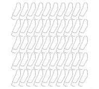 Boucles métalliques pour connexion de treillis de plantes pour construire des structures de jardin personnalisées pour soutenir et protéger les plantes en croissance (20 mm)