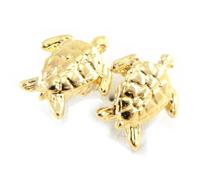 Boucles Plaqué Or ""Tortues""