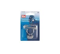 Prym Boucles Dungarees 416435-1 Laiton inoxydable 40 mm Argenté – 2 pièces