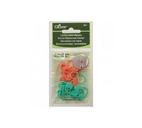 Clover boucle repère avec le fermoir, Blanc