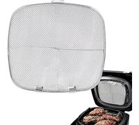 Bouclier anti-éclaboussures en acier inoxydable pour Ninjas Foodi AG301, accessoires de barbecue d'intérieur réutilisables 5 en 1, écran anti-éclaboussures en maille fine pour Ninjas Foodi AG300