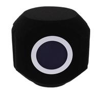 Bouclier D’enregistrement pour Microphone, Écran Insonorisant Noir
