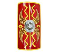 Bouclier d'armure romaine médiévale de 91,4 cm - Bouclier légionnaire Scutum en acier - Bouclier de guerrier de combat - Reconstitution, LARP, cosplay, Halloween