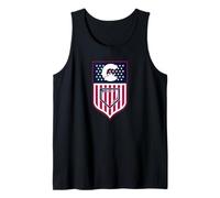 Bouclier de baseball du Colorado, étoiles et rayures, drapeau de l'État des États-Unis Débardeur