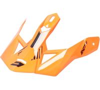 Bouclier de casque SHOT LITE FURY avec vis noir brillant-orange fluo