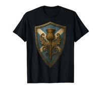 Bouclier de Chardon écossais Celtique Vintage T-Shirt Graphique avec Valeur
