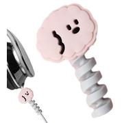 Bouclier de charge créatif - Grip de fil de smartphone | Cartoon Silicone Charger Cord Protecteur, mignon Saver de cordon, clip de câble décoratif, enveloppement de fils, charges de charges