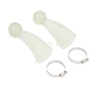 Bouclier de Corne en Silicone, Pince à Boule de Protection pour Bovins et Chèvres, Couvercle en Corne de Vache avec Trous Respirants, Port Confortable pour Le Bétail, 1 Paire