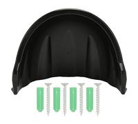 Bouclier de Couverture de Caméra de sécurité Extérieure Pare-, Plastique ABS pour Caméra Extérieure Toit de Protection Universel (Black)