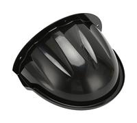 Bouclier de Couverture de Caméra de sécurité, Pare- Universel en Plastique ABS, Bouclier pour Caméra Extérieure, Noir et Blanc (Black)