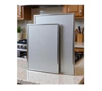 Bouclier de cuisine magnétique en acier inoxydable - Panneau universel résistant à la chaleur et au feu for réfrigérateur, four, micro-ondes et table de cuisson, protection(39.0x23.4in/100x60cm)