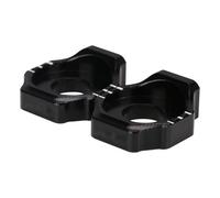 Bouclier de frein à disque Convient pour Surron XS pour X160 X260 TALARIA MX3 MX4 Ajusteur de chaîne arrière Bloc d'essieu Couvercle protection disque Housses Frein à Disque(Axle Block Black)