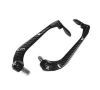 Bouclier de freinage， Protection de levier de frein à main et d'embrayage for moto, en aluminium, 2 pièces, multicolore(Black b)