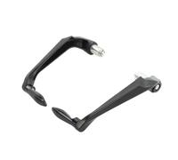 Bouclier de freinage， Protection de levier de frein à main et d'embrayage for moto, en aluminium, 2 pièces, multicolore(Black a)