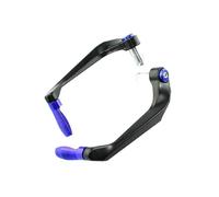 Bouclier de freinage， Protection de levier de frein et d'embrayage en alliage d'aluminium for guidon de moto multicolore de 22 mm(Blue)