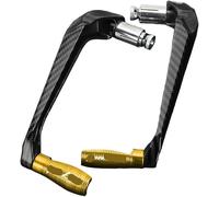 Bouclier de freinage， Protection de levier de frein et d'embrayage for guidon de moto, multicolore(Lever Guard Gold)