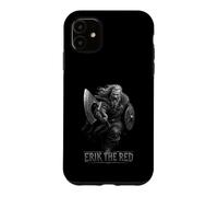 Bouclier de Hache Nordique Viking Rouge Erik Coque pour iPhone 11