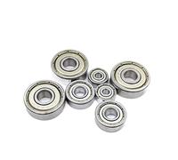 Bouclier de joint bimétallique, Micro roulement à gorge profonde, 2 pièces 683ZZ 3x7x3mm, petit silencieux grande vitesse(634ZZ 4x16x5mm)