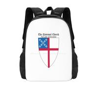 Bouclier de l’église épiscopale avec Tous sont Les bienvenus Cartable Sac à Dos Sacs de Mode prêtre de l’église épiscopale vicaire du clergé