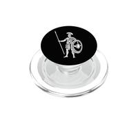Bouclier de Lance Soldat Romain Ancien Guerrier Histoire Design PopSockets PopGrip pour MagSafe