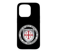 Bouclier de l'Ordre du Saint-Sépulcre de Jérusalem Coque pour iPhone 15 Pro