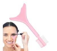 Bouclier de mascara - Outil séparateur de cils - Protection pour les yeux - Bouclier applicateur de maquillage - Eyeliner multifonction - Aide avec brosse à cils - Pochoirs pour les yeux pour femmes