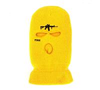Bouclier de moto - Protection du cou - Résistant au froid - Costume de gangster complet - Multicolore - Pour homme - Avec trous pour les yeux - Pour cosplay, bal masqué