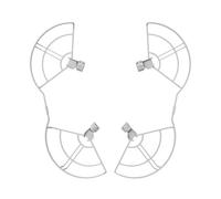 Bouclier de Pare-Chocs Anti-Collision, Compatible for DJI | Protecteur d'hélice léger et réutilisable de remplacement for Mini 5 Pro, prévention des rayures