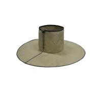 Bouclier de protection contre les racines des arbres - Couverture de garde réglable, barrière d'aménagement paysager extérieur avec 4 ongles moulues, empêche l'érosion du sol et les dommages causés pa