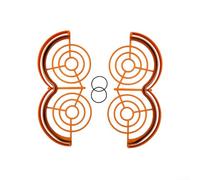 Bouclier de protection d'hélice en ABS conçu exclusivement pour DJI AVATA 360 afin de minimiser les risques dans les scénarios de mouvement élevé (orange)