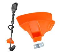 Bouclier de Protection pour débroussailleuse | Protection pour débroussailleuse | Déflecteur de Boue pour Tondeuse à Gazon, Taille-haie et Entretien du Jardin (Couleurs, 26)