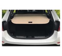 Bouclier de sécurité Bouclier De Couverture Coffre Arrière Rideau D'ombrage Panneau Séparation Stores Confidentialité Sécurité Pour BMW X1 F48 2016 - 2022 Panneau Soleil Couverture Cargaison(Beige)