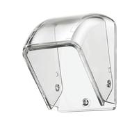 Bouclier de sonnette résistant aux intempéries avec couvercles retournés pour des configurations extérieures sécurisées améliore la durabilité Installation facile Couvercle de boîte de sonnette