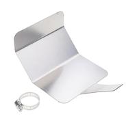 Bouclier de soudage portable en acier inoxydable robuste pour atelier, application extérieure, plaque de confinement en métal