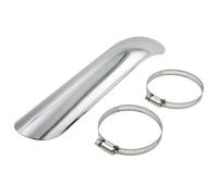 Bouclier d'échappement Moto Cache-Bouclier Thermique pour Pot D'échappement De Moto, pour Compatible avec pour Sportster 1200 Low Street Bob 2006-2011 Et pour Road King pour Electra Glide 1995-2008
