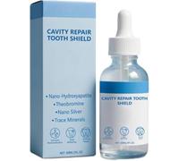 Bouclier dentaire de réparation de carie, liquide de reminéralisation nano hydroxyapatite, liquide de guérison des caries, gouttes de soins dentaires pour les dents, fraîcheur buccale, réparation de