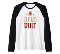Bouclier des Chevaliers Templiers Deus Vult (Dieu Le Veut) Manche Raglan