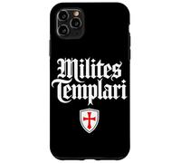 Bouclier des Templiers (Milites Templari en Latin) Coque pour iPhone 11 Pro Max