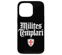 Bouclier des Templiers (Milites Templari en Latin) Coque pour iPhone 13 Pro