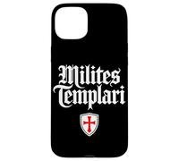 Bouclier des Templiers (Milites Templari en Latin) Coque pour iPhone 15 Plus